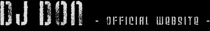 DJ DON -official site-